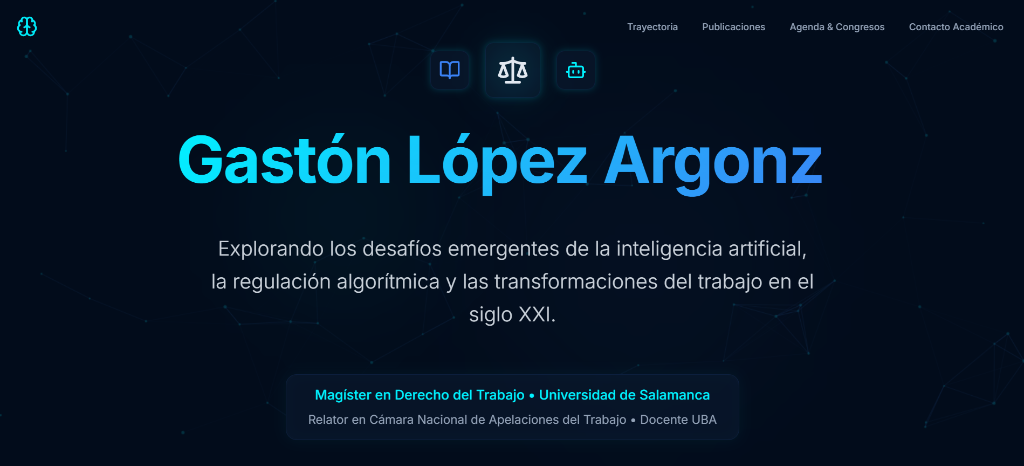 Gastón López Argonz - Portfolio