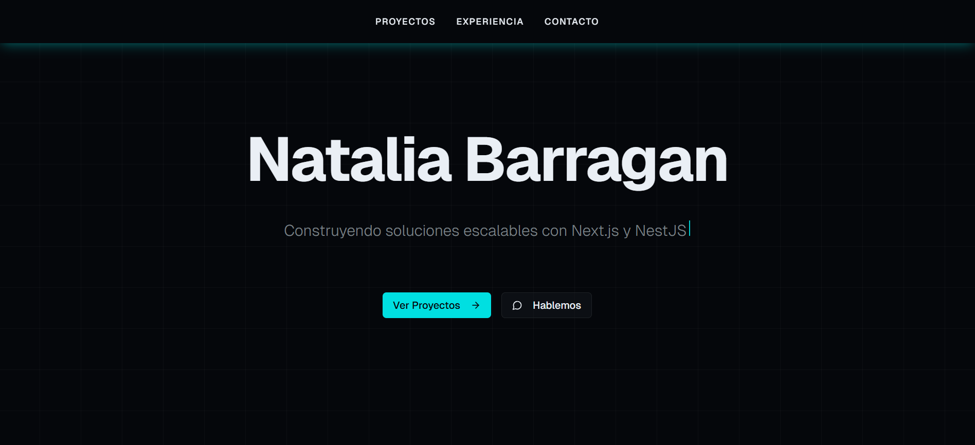 Natalia Barragan - FullStack Developer
